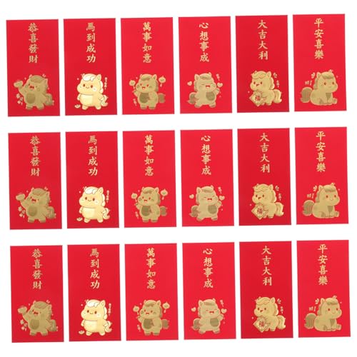 Operitacx 60 Stück Rote Umschläge Jahr Des Pferdes Kreative Tet Li Xi Umschläge Vietnamesische Neujahrs Geschenktüten Stabile Geldumschläge für Frühlingsfest Hochzeit Feier Operitacx 60 Stück Rote Umschläge Jahr Des Pferdes Kreative Tet Li Xi Umschläge Vietnamesische Neujahrs Geschenktüten Stabile Geldumschläge für Frühlingsfest Hochzeit Feier von Operitacx