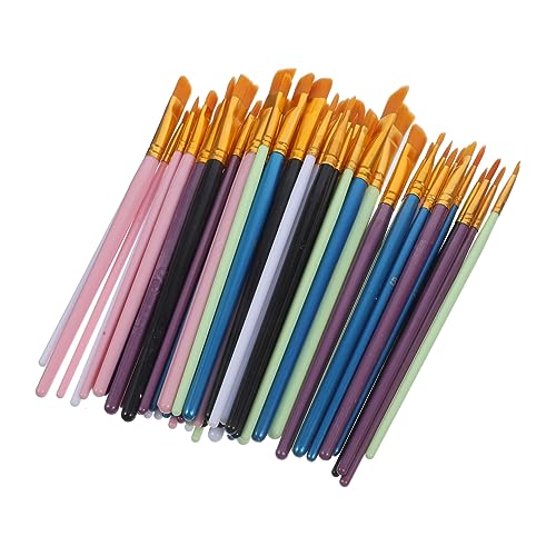 Operitacx 60 Stück Teiliges Pinselset für Wasserfarben Pinsel für Öl und Gouachemalerei für Anfänger und Profis Operitacx 60 Stück Teiliges Pinselset für Wasserfarben Pinsel für Öl und Gouachemalerei für Anfänger und Profis von Operitacx