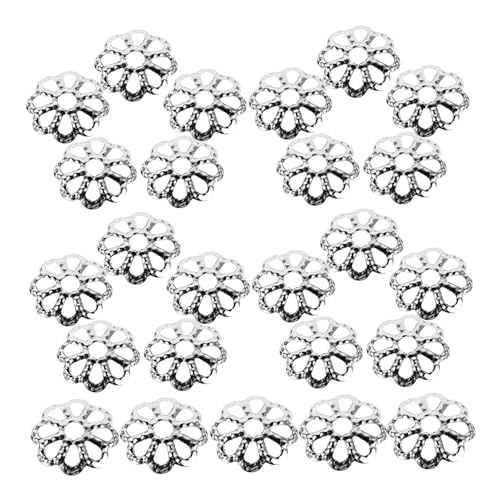 Operitacx 600 Stück Diy Schmuckzubehör Blütenkappen Hohle Spacer für Armbänder und Ohrringe für Bastelprojekte Operitacx 600 Stück Diy Schmuckzubehör Blütenkappen Hohle Spacer für Armbänder und Ohrringe für Bastelprojekte von Operitacx