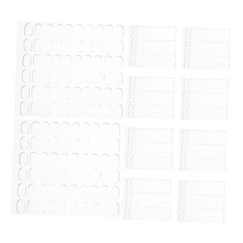 Operitacx 600 Stück Transparentes Doppelseitiges Klebeband Klebeband Transparente Doppelseitige Klebepunkte Selbstklebende Laschen Klares Punktband von Operitacx