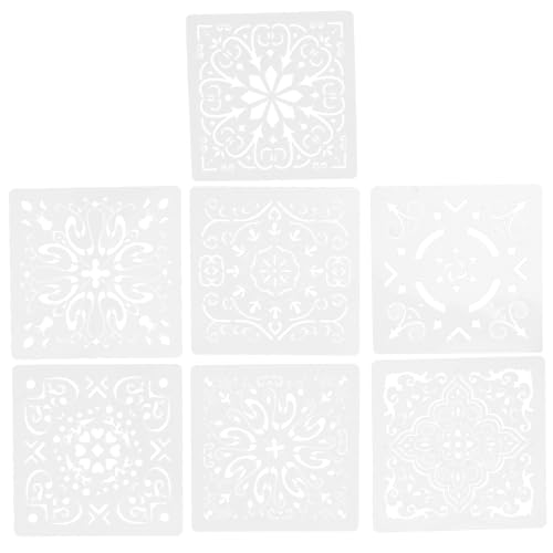 Operitacx 7 Stück Mandala Schablonen Set Teilig Filigrane und Kompakte Wandmalerei Vorlagen für DIY Graffiti Vielseitig Einsetzbar für Boden Möbel und Airbrush Malerei Operitacx 7 Stück Mandala Schablonen Set Teilig Filigrane und Kompakte Wandmalerei Vorlagen für DIY Graffiti Vielseitig Einsetzbar für Boden Möbel und Airbrush Malerei von Operitacx