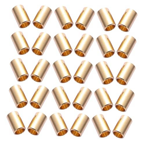 Operitacx 70 Stück Kupfer Crimp Perlen mit Robuste Spacer Perlen für Schmuckherstellung Einfach zu Fädeln Vielseitig Einsetzbar für Armbänder und Halsketten Operitacx 70 Stück Kupfer Crimp Perlen mit Robuste Spacer Perlen für Schmuckherstellung Einfach zu Fädeln Vielseitig Einsetzbar für Armbänder und Halsketten von Operitacx