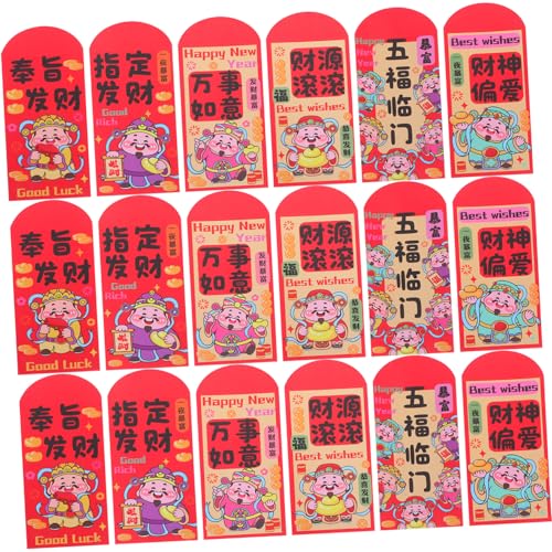 Operitacx 72 Stück Rote Umschläge Für Das Frühlings Fest Chinesischer Faltbarer Roter Umschlag Neujahrsgeldumschläge Chinesische Umschläge Für Roter Hongbao Hong-bao Papier Operitacx 72 Stück Rote Umschläge Für Das Frühlings Fest Chinesischer Faltbarer Roter Umschlag Neujahrsgeldumschläge Chinesische Umschläge Für Roter Hongbao Hong-bao Papier von Operitacx