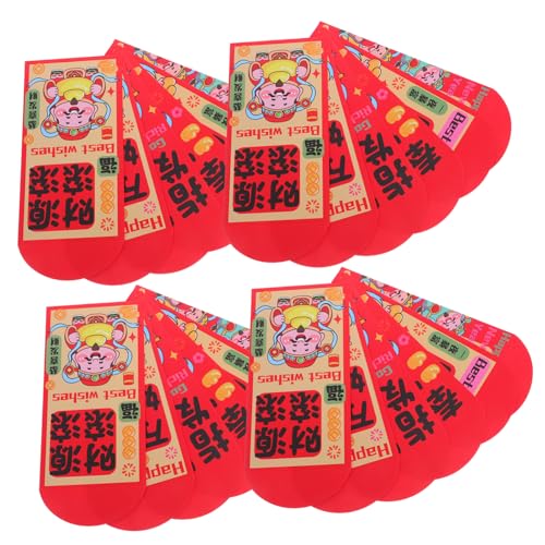 Operitacx 72 Stück Rote Umschläge Jahr Des Pferdes Hongbao Traditionelle Chinesische Geldumschläge für Frühlingsfest Familienfeiern und Geschenkverpackung Operitacx 72 Stück Rote Umschläge Jahr Des Pferdes Hongbao Traditionelle Chinesische Geldumschläge für Frühlingsfest Familienfeiern und Geschenkverpackung von Operitacx
