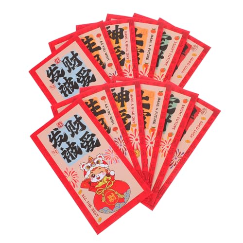 Operitacx 72 Stück Rote Umschläge für das Frühlings fest Festivalumschläge Mond Neujahrsgeldumschläge Chinesisches Hongbao Li siehe Umschläge Chinesischer faltbarer roter Umschlag Papier Operitacx 72 Stück Rote Umschläge für das Frühlings fest Festivalumschläge Mond Neujahrsgeldumschläge Chinesisches Hongbao Li siehe Umschläge Chinesischer faltbarer roter Umschlag Papier von Operitacx