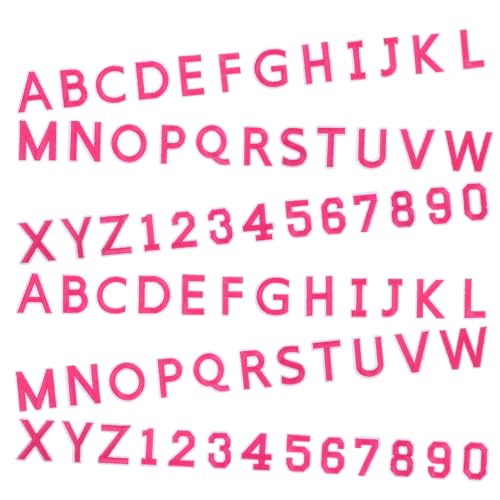 Operitacx 72 Stück Teiliges Bügelflicken Buchstaben und Zahlen aus Polyester Bestickte Applikationen A z und Langlebig Vielseitig für Jeans Kleidung Hüte DIY modeakzente für Altersgruppen Operitacx 72 Stück Teiliges Bügelflicken Buchstaben und Zahlen aus Polyester Bestickte Applikationen A z und Langlebig Vielseitig für Jeans Kleidung Hüte DIY modeakzente für Altersgruppen von Operitacx