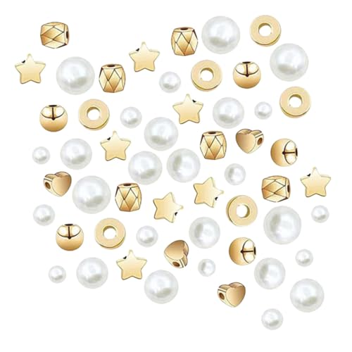 Operitacx 720 Stück Diy Perlen Set Fünf Spacer Perlen für Schmuck Basteln für Armbänder und Leicht und Tragbar für Erwachsene zur Kreativen Gestaltung Operitacx 720 Stück Diy Perlen Set Fünf Spacer Perlen für Schmuck Basteln für Armbänder und Leicht und Tragbar für Erwachsene zur Kreativen Gestaltung von Operitacx