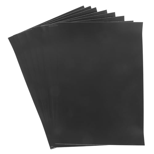 Operitacx 8 Blatt Tafelaufkleber Trockenlöschtafel für die Wand wiederverwendbarer Notizblock Dry -Löschen -Board -Aufkleber Haustafel kleine trocken abwischbare Tafeln pp Schwarz Operitacx 8 Blatt Tafelaufkleber Trockenlöschtafel für die Wand wiederverwendbarer Notizblock Dry -Löschen -Board -Aufkleber Haustafel kleine trocken abwischbare Tafeln pp Schwarz von Operitacx
