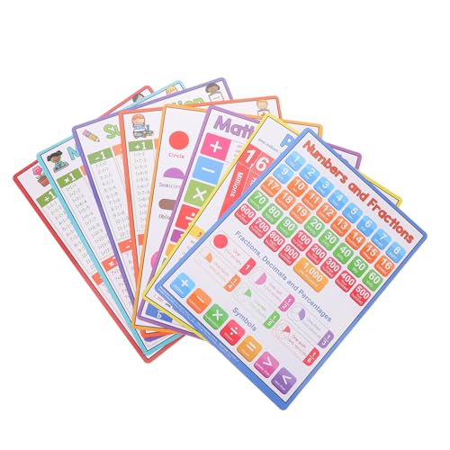Operitacx 8 Stück Lernposter für Teiliges für Addition Subtraktion Multiplikation und Division Educational Math Charts für Zuhause und Schule Klare und Leicht Verständliche Gestaltung für Operitacx 8 Stück Lernposter für Teiliges für Addition Subtraktion Multiplikation und Division Educational Math Charts für Zuhause und Schule Klare und Leicht Verständliche Gestaltung für von Operitacx