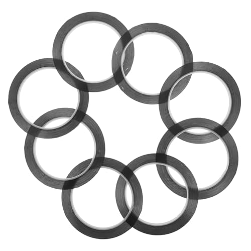 Operitacx 8 Stück Schwarzes Selbstklebendes Whiteboard Klebeband Teiliges Pet Material Langlebig Rutschfest für Rasterlinien Markierungen Basteln und Tafeln im Büro und Schule Operitacx 8 Stück Schwarzes Selbstklebendes Whiteboard Klebeband Teiliges Pet Material Langlebig Rutschfest für Rasterlinien Markierungen Basteln und Tafeln im Büro und Schule von Operitacx