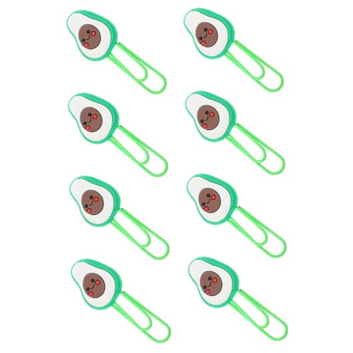 Operitacx 8 Stück Teiliges Avocado Büroklammern aus Resin Bunte Kreative Papierklammern für Schule Büro Dokumentenorganisation Praktische Stabile Bürobedarf Geschenkidee für Kollegen Operitacx 8 Stück Teiliges Avocado Büroklammern aus Resin Bunte Kreative Papierklammern für Schule Büro Dokumentenorganisation Praktische Stabile Bürobedarf Geschenkidee für Kollegen von Operitacx