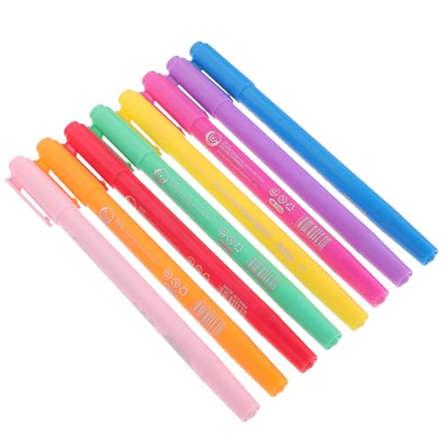 Operitacx 8 Stück Teiliges Curve Marker Stifte Set Doppelseitige Highlights Pen mit Blumen Farbige Marker für Notizen Scrapbooking Büro Schule Vielseitig zum Hervorheben Wichtiger Operitacx 8 Stück Teiliges Curve Marker Stifte Set Doppelseitige Highlights Pen mit Blumen Farbige Marker für Notizen Scrapbooking Büro Schule Vielseitig zum Hervorheben Wichtiger von Operitacx