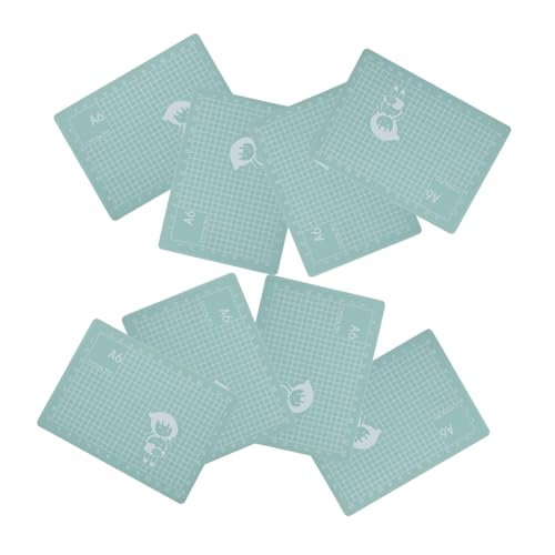 Operitacx 8 Stück Teiliges Schneidebrett Doppelseitig mit Präzisen Markierungen Leichte Bastelunterlage für Papier Schneiden Quilten Prägen für Schule DIY Handwerk und Studenten Operitacx 8 Stück Teiliges Schneidebrett Doppelseitig mit Präzisen Markierungen Leichte Bastelunterlage für Papier Schneiden Quilten Prägen für Schule DIY Handwerk und Studenten von Operitacx