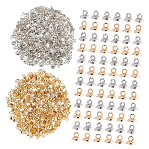 Operitacx 800 Stk Schalenförmiger runder Aufhänger Anhängerschlaufen Auge Stiftbügel Schmuck Schale Bügelstift Verbinder mit Perlenanhänger Ringe Tablett Perlenbolzen Operitacx 800 Stk Schalenförmiger runder Aufhänger Anhängerschlaufen Auge Stiftbügel Schmuck Schale Bügelstift Verbinder mit Perlenanhänger Ringe Tablett Perlenbolzen von Operitacx