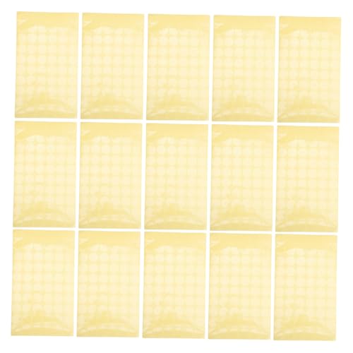 Operitacx 84 Blatt Transparente Pvc-rundaufkleber Selbstklebende Verpackungs-siegel Langlebige Klare Etiketten für Lebensmittelbeutel Umschläge Kosmetik Geschenkverpackungen von Operitacx