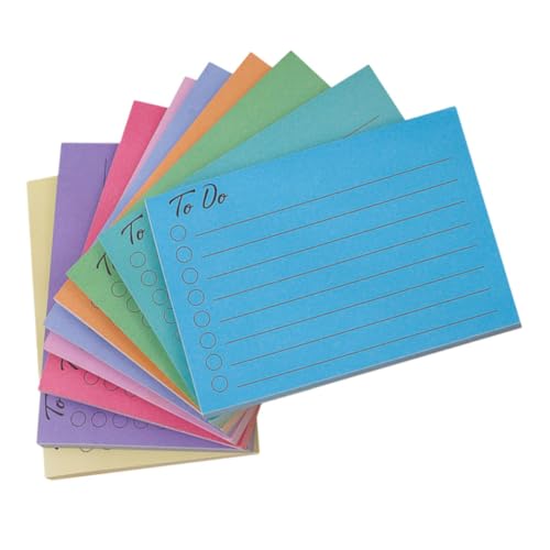 Operitacx 9 Stück Haftnotiz Notenvorrat Notizaufkleber gepostete Notizen abreißbare Memo-Sticker Aufkleber beachten Memo Notiz Pads einzigartige Bürovorräte Notizblöcke kleben Papier Operitacx 9 Stück Haftnotiz Notenvorrat Notizaufkleber gepostete Notizen abreißbare Memo-Sticker Aufkleber beachten Memo Notiz Pads einzigartige Bürovorräte Notizblöcke kleben Papier von Operitacx
