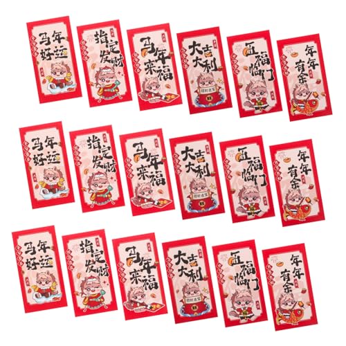Operitacx 90 Stück Jahr Des Pferdroten Pakets Chinesische Rote Umschlagtasche Frühlingsfest Rote Pakete Frühlingsrote Umschläge Chinesische Neujahrsgeldumschläge Chinesisches Hong-bao Papier Operitacx 90 Stück Jahr Des Pferdroten Pakets Chinesische Rote Umschlagtasche Frühlingsfest Rote Pakete Frühlingsrote Umschläge Chinesische Neujahrsgeldumschläge Chinesisches Hong-bao Papier von Operitacx