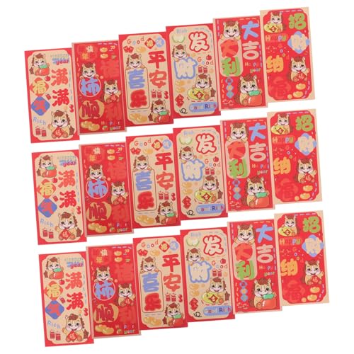 Operitacx 90 Stück Neujahrs-rotumschläge Jahr Des Pferdes Hong Bao Glücksumschläge für Frühlingsfest Hochzeiten Geburtstage Traditionelle Chinesische Geldumschläge Operitacx 90 Stück Neujahrs-rotumschläge Jahr Des Pferdes Hong Bao Glücksumschläge für Frühlingsfest Hochzeiten Geburtstage Traditionelle Chinesische Geldumschläge von Operitacx
