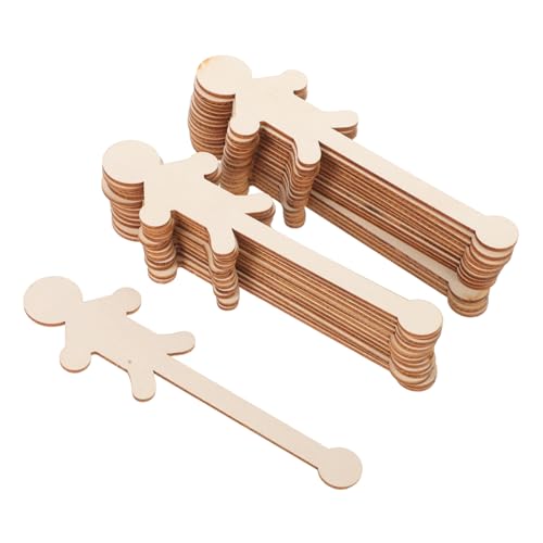 Operitacx 90 Stück Teiliges Holz Unbehandelte Holzfiguren Junge Mädchen zum Bemalen DIY Bastelprojekte Schulkunst Holzdekoration für Gestalten Operitacx 90 Stück Teiliges Holz Unbehandelte Holzfiguren Junge Mädchen zum Bemalen DIY Bastelprojekte Schulkunst Holzdekoration für Gestalten von Operitacx