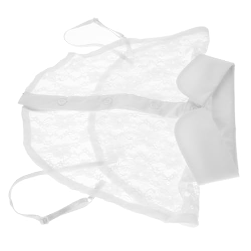 Operitacx Abnehmbarer Damen Fake Kragen aus Weißer Blumen spitze Dekorativer Blusenkragen Einsatz für Vielseitige Mode Bequemes Langlebiges Design zum Aufwerten von Hemden und Blusen Operitacx Abnehmbarer Damen Fake Kragen aus Weißer Blumen spitze Dekorativer Blusenkragen Einsatz für Vielseitige Mode Bequemes Langlebiges Design zum Aufwerten von Hemden und Blusen von Operitacx