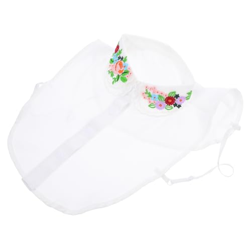 Operitacx Abnehmbarer Damen Krageneinsatz Weißer Falscher Hemdkragen Blusen dickey aus Atmungsaktivem Polyester Modischer Kurzkragen für Vielseitige Outfits Operitacx Abnehmbarer Damen Krageneinsatz Weißer Falscher Hemdkragen Blusen dickey aus Atmungsaktivem Polyester Modischer Kurzkragen für Vielseitige Outfits von Operitacx