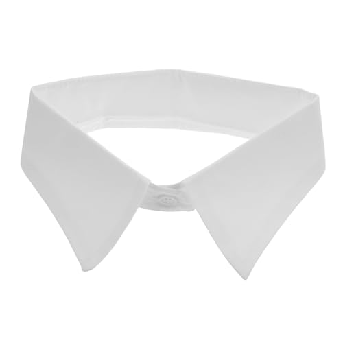 Operitacx Abnehmbarer Damen Stehkragen Fake Collar aus Weichem Chiffon Vielseitiger Krageneinsatz für Blusen und Kleider Eleganter Falscher Kragen für Modische Outfits von Operitacx