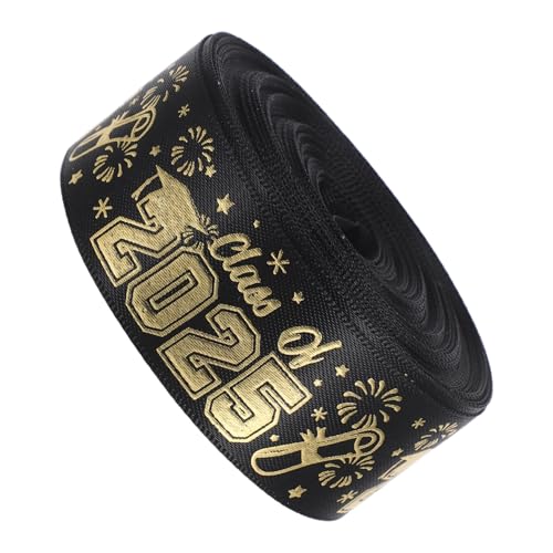 Operitacx Abschlussband mit Goldener Prägung Yards Vielseitig Einsetzbar für Geschenkverpackungen Hochzeit Feiern und Abschlussdekorationen Breit Polyester Kreative Diy Möglichkeiten Operitacx Abschlussband mit Goldener Prägung Yards Vielseitig Einsetzbar für Geschenkverpackungen Hochzeit Feiern und Abschlussdekorationen Breit Polyester Kreative Diy Möglichkeiten von Operitacx