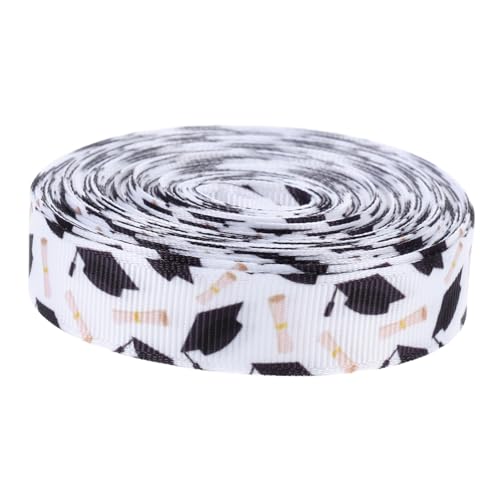 Operitacx Abschlussfeier Geschenkband Polyester Yards Diy Dekorationsband für Graduation Vielseitig Einsetzbar Elegantes Design und Farbecht für Besondere Anlässe Operitacx Abschlussfeier Geschenkband Polyester Yards Diy Dekorationsband für Graduation Vielseitig Einsetzbar Elegantes Design und Farbecht für Besondere Anlässe von Operitacx