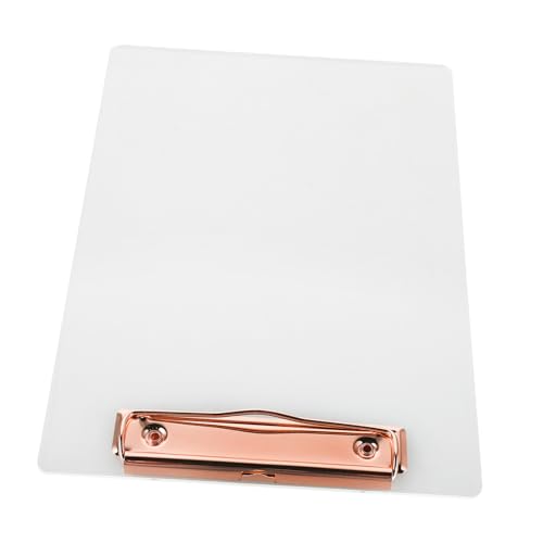Operitacx Acryl Schreibunterlage Transparent mit Stabilem Klemmbrett für Büro und Schule Leichter Kompakter Dokumentenhalter für Effizientes Schreiben und Organisation Operitacx Acryl Schreibunterlage Transparent mit Stabilem Klemmbrett für Büro und Schule Leichter Kompakter Dokumentenhalter für Effizientes Schreiben und Organisation von Operitacx
