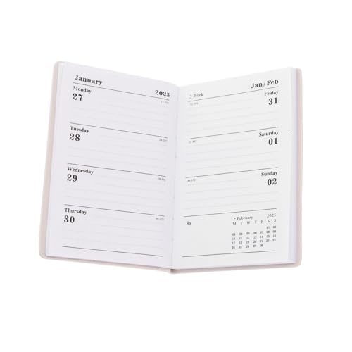 Operitacx Agenda-Buch notizbuch für die arbeit täglicher Arbeitsplaner Veranstalter Studienplaner Planungsbuch Tagesplaner Notizblock Notebook -Planer tägliches notizbuch Papier Beige Operitacx Agenda-Buch notizbuch für die arbeit täglicher Arbeitsplaner Veranstalter Studienplaner Planungsbuch Tagesplaner Notizblock Notebook -Planer tägliches notizbuch Papier Beige von Operitacx