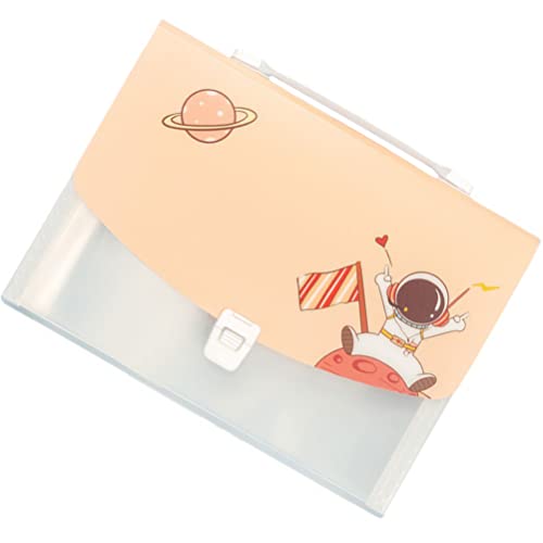 Operitacx Akkordeon-Aktentasche, Fächermappe mit großer Kapazität, Dokumententasche, Papierkram-Organizer, Akkordeon-Aktenordner, Astronauten-Muster für Klassenzimmer, Zuhause, Büro Operitacx Akkordeon-Aktentasche, Fächermappe mit großer Kapazität, Dokumententasche, Papierkram-Organizer, Akkordeon-Aktenordner, Astronauten-Muster für Klassenzimmer, Zuhause, Büro von Operitacx