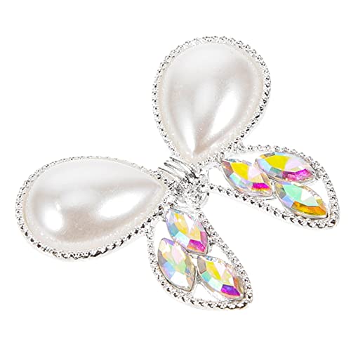Operitacx Alloy Schmetterlingsapplikation für Kleidung DIY Glitzer Charms Patch für Kreative Designs für Handtaschen Modeaccessoires und Bastelprojekte von Operitacx