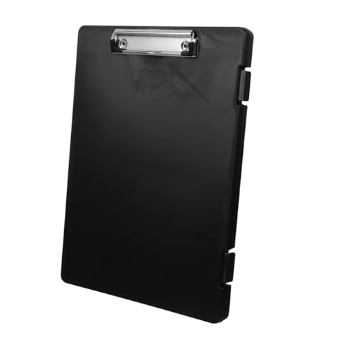 Operitacx Aufbewahrungsbox für Testpapier Ordner Zwischenablage Multifunktions-Klemmbrett Dateispeicherbrett Dateiordner-Zwischenablage Klemmbrett-Organizer Clipboard-Ordner pp Schwarz Operitacx Aufbewahrungsbox für Testpapier Ordner Zwischenablage Multifunktions-Klemmbrett Dateispeicherbrett Dateiordner-Zwischenablage Klemmbrett-Organizer Clipboard-Ordner pp Schwarz von Operitacx
