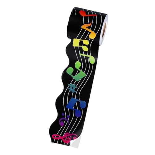 Operitacx Aufkleber mit Musikrand Pinnwandränder trimmen Dekoration Ausschnitte Planke Pinnwand-Grenzen musikalische Aufkleber Musiknoten Aufkleber für Klavier Kupferplattenaufkleber Operitacx Aufkleber mit Musikrand Pinnwandränder trimmen Dekoration Ausschnitte Planke Pinnwand-Grenzen musikalische Aufkleber Musiknoten Aufkleber für Klavier Kupferplattenaufkleber von Operitacx