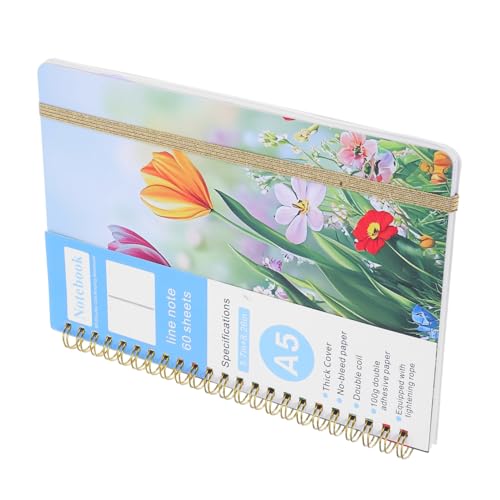 Operitacx Blumen Journal Notizbuch Linierte Dickes Spiralgebunden für Reibungsloses Schreiben für Frauen Studenten und Bürobedarf Operitacx Blumen Journal Notizbuch Linierte Dickes Spiralgebunden für Reibungsloses Schreiben für Frauen Studenten und Bürobedarf von Operitacx