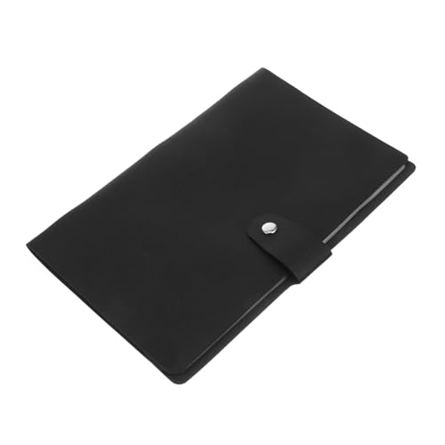 Operitacx Buch Organizer für Rechnungen Multifunktionales Album zur Aufbewahrung von für Büro Praktischer Rechnungshalter aus PU Schwarz Operitacx Buch Organizer für Rechnungen Multifunktionales Album zur Aufbewahrung von für Büro Praktischer Rechnungshalter aus PU Schwarz von Operitacx