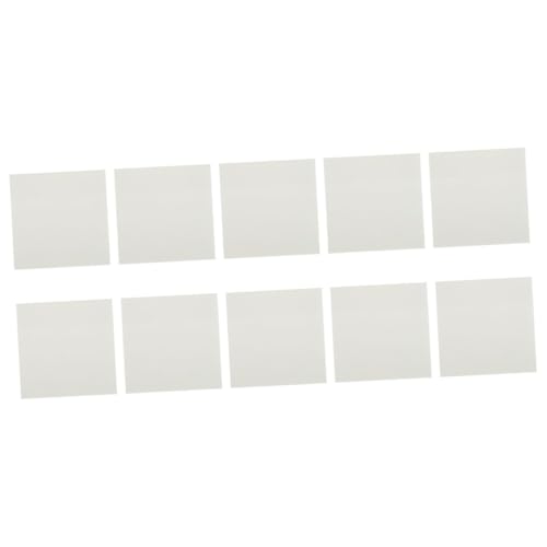 Operitacx Bücher Wasserfeste Pet Memo Aufkleber Selbstklebend pro Block Transparente Notizzettel für Büro und Schule Doppelseitig Beschreibbar Praktische Erinnerungshilfen von Operitacx