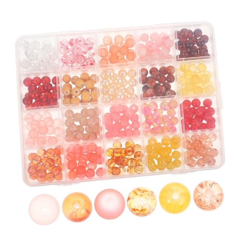 Operitacx Bunte Glasperlen mit Großen Löchern für Schmuckherstellung Runde Farbige Glasperlen für DIY Charms Armbänder Halsketten Ohrringe mit Aufbewahrungsbox Operitacx Bunte Glasperlen mit Großen Löchern für Schmuckherstellung Runde Farbige Glasperlen für DIY Charms Armbänder Halsketten Ohrringe mit Aufbewahrungsbox von Operitacx