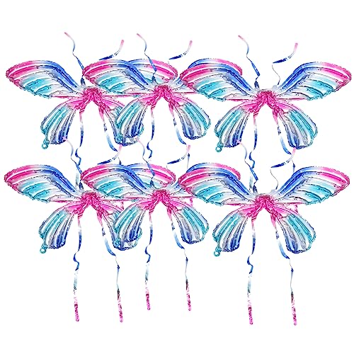 Operitacx Bunten Luftballons Schmetterlingsflügel Design Aufblasbare Deko für Halloween Weihnachten und Partys Mini Luftpumpe Farbe Zufällig Zufällige Farbe Operitacx Bunten Luftballons Schmetterlingsflügel Design Aufblasbare Deko für Halloween Weihnachten und Partys Mini Luftpumpe Farbe Zufällig Zufällige Farbe von Operitacx