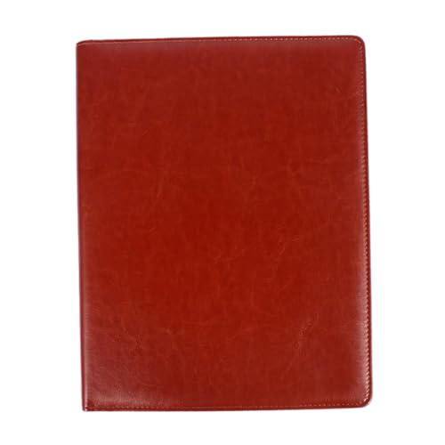 Operitacx Business Dokumentenmappe aus Langlebigem Material mit Klammer Tragbare Sammelmappe für Büro und Schule Eleganter Brauner Aktenordner zur Dokumentenablage Operitacx Business Dokumentenmappe aus Langlebigem Material mit Klammer Tragbare Sammelmappe für Büro und Schule Eleganter Brauner Aktenordner zur Dokumentenablage von Operitacx
