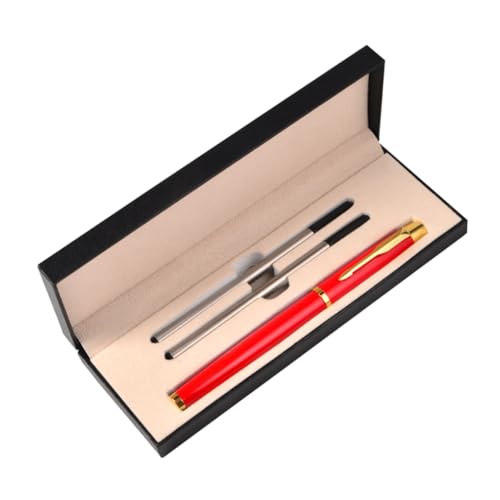 Operitacx Business Kugelschreiber Metall Teilig Schwarz Gelstift Meeting Unterschriftsstift Langlebig mit Geschenkbox für Büro und Konferenzen Operitacx Business Kugelschreiber Metall Teilig Schwarz Gelstift Meeting Unterschriftsstift Langlebig mit Geschenkbox für Büro und Konferenzen von Operitacx