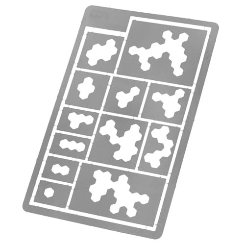 Operitacx Sprühschablonen Aus Edelstahl Für Camouflage Wiederverwendbar Und Abwischbar Diy-malschablonen Mit Großen Tarnschablonen Für Bastelprojekte von Operitacx