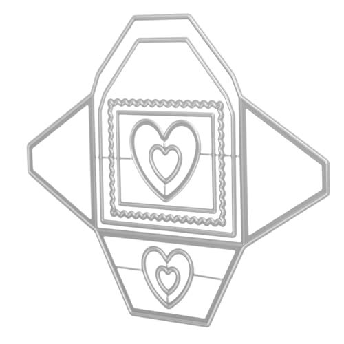 Operitacx Carbon Steel Metall Stanzformen Hintergrundrahmen Präzise Schneidevorlagen für Scrapbooking Kartenherstellung DIY Album Umschläge Anfänger Geeignet Operitacx Carbon Steel Metall Stanzformen Hintergrundrahmen Präzise Schneidevorlagen für Scrapbooking Kartenherstellung DIY Album Umschläge Anfänger Geeignet von Operitacx