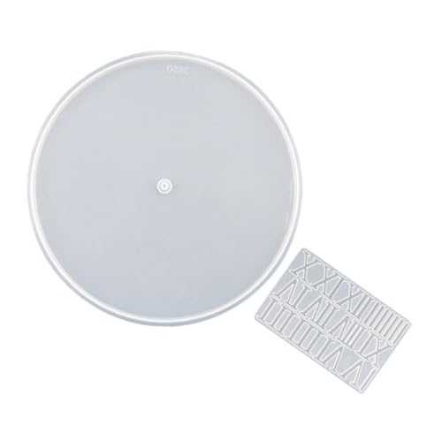 Operitacx DIY Silikonform für Römische Ziffern Wanduhr Teiliges für Kreative Bastelprojekte Geeignet für Epoxidharz Gießen und Heimdekoration Operitacx DIY Silikonform für Römische Ziffern Wanduhr Teiliges für Kreative Bastelprojekte Geeignet für Epoxidharz Gießen und Heimdekoration von Operitacx