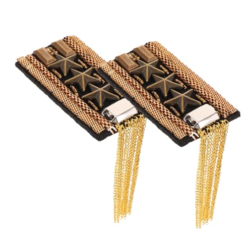 Operitacx Damen Schulterklappen mit Strass und Quasten Vintage Schmuck Epauletten für Festliche Anlässe Modische Accessoires mit Feiner Verarbeitung Vielseitig und Langlebig Teiliges in Operitacx Damen Schulterklappen mit Strass und Quasten Vintage Schmuck Epauletten für Festliche Anlässe Modische Accessoires mit Feiner Verarbeitung Vielseitig und Langlebig Teiliges in von Operitacx