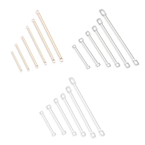 Operitacx Diy Ohrringe Zubehör Metall Ohrringe Materialien Verbindungsstäbe für Schmuckherstellung Elegant und Langlebig Selbst Machen Operitacx Diy Ohrringe Zubehör Metall Ohrringe Materialien Verbindungsstäbe für Schmuckherstellung Elegant und Langlebig Selbst Machen von Operitacx