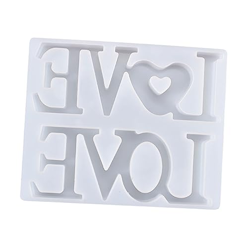 Operitacx Diy Silikonform Love Englische Buchstaben Herz Anhänger Flexible Epoxidharz Gießform für Kreative Bastelprojekte Stressreduzierend Leicht und Kompakt für Schmuck und Dekoration Operitacx Diy Silikonform Love Englische Buchstaben Herz Anhänger Flexible Epoxidharz Gießform für Kreative Bastelprojekte Stressreduzierend Leicht und Kompakt für Schmuck und Dekoration von Operitacx