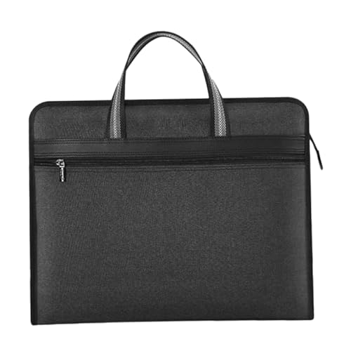 Operitacx Dokumententasche Handtasche Canvas Einkaufstasche Papier Umhängetasche Aktentaschen Dokumentenordner Arbeitstasche Umschlag Federmäppchen Zeitschriften Organizer von Operitacx