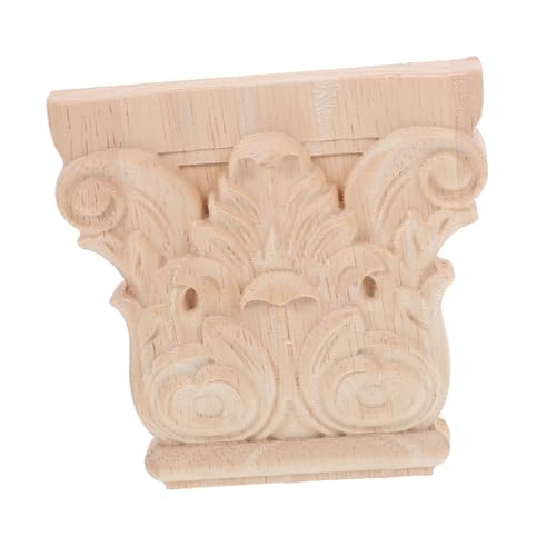 Operitacx Europäischer Holzschnitzerei Corbel Wanddeko Eckornament Unlackiert Vielseitiges Wohn Hoteldesign mit Handgefertigter Holzverzierung Operitacx Europäischer Holzschnitzerei Corbel Wanddeko Eckornament Unlackiert Vielseitiges Wohn Hoteldesign mit Handgefertigter Holzverzierung von Operitacx