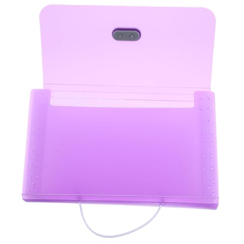 Operitacx Fächermappe mit Großen Fächern Erweiterbarer Dokumentenordner Praktischer Folder Organizer für Rechnungen Belege und Unterlagen für Büro Schule und Studium von Operitacx